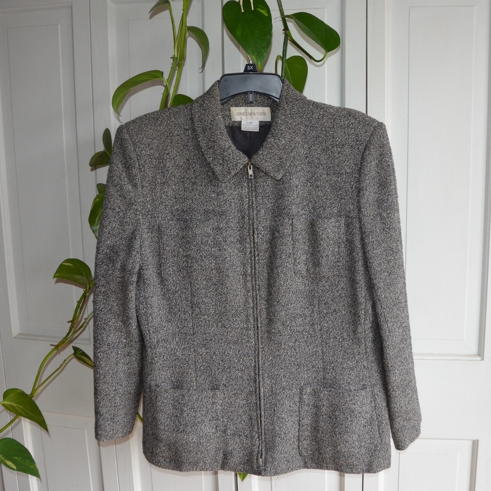 Jones New York Women Jacket Size 16 EUC